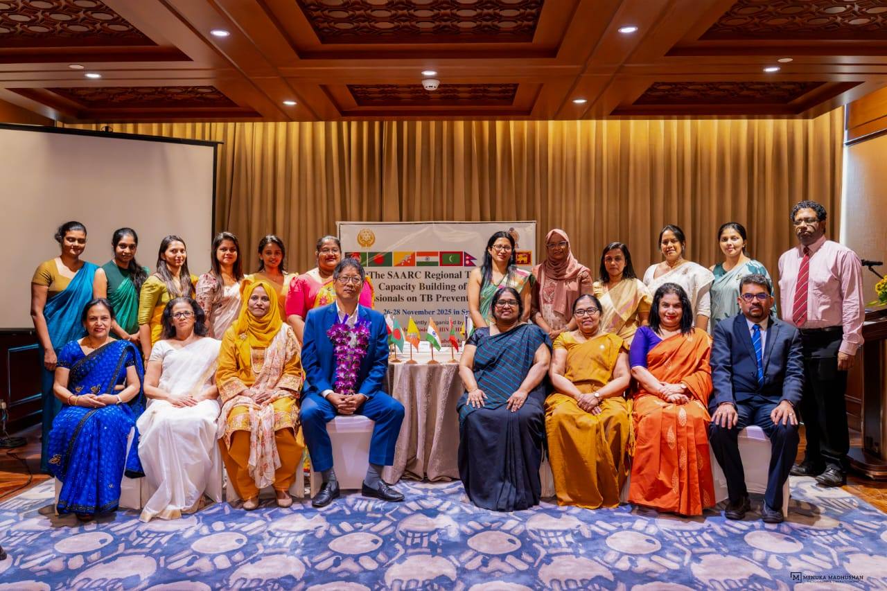 Delegates at the SAARC regional training on TB preventive therapy, Colombo 2025