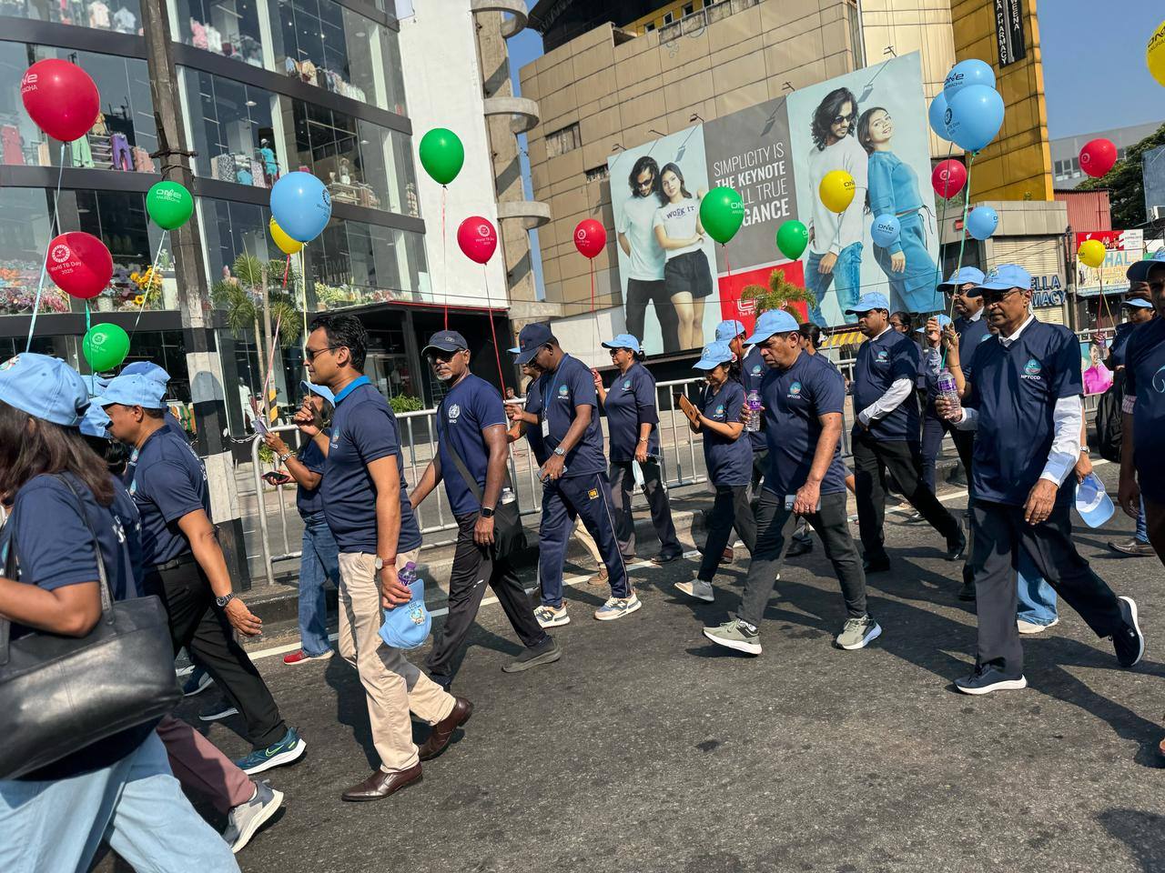 Participants on the World TB Day 2025 awareness walk