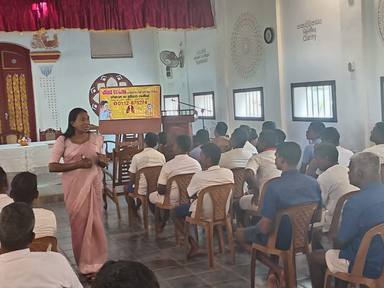 TB awareness programme at Welikada Prison
